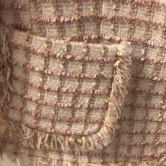 Bob Mackie Design Pretty in Pink Jacket NWT size 6 Cream/Pink/Gold! #Easter 💗🌸 - Picture 11 of 16